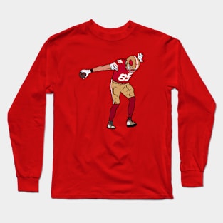 George Kittle Griddy Long Sleeve T-Shirt